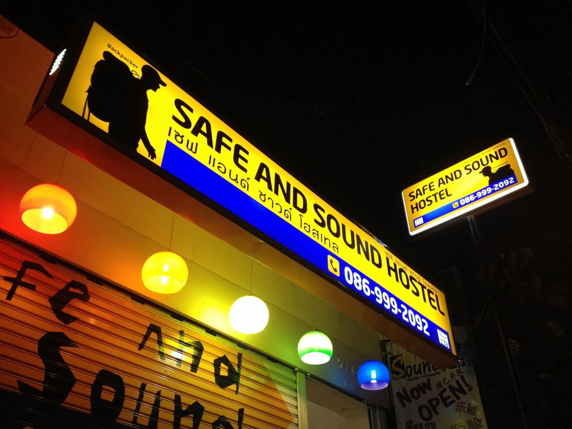 Safe And Sound Hostel Chiang Mai Esterno foto